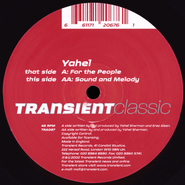 Yahel – For The People / Sound & Melody –